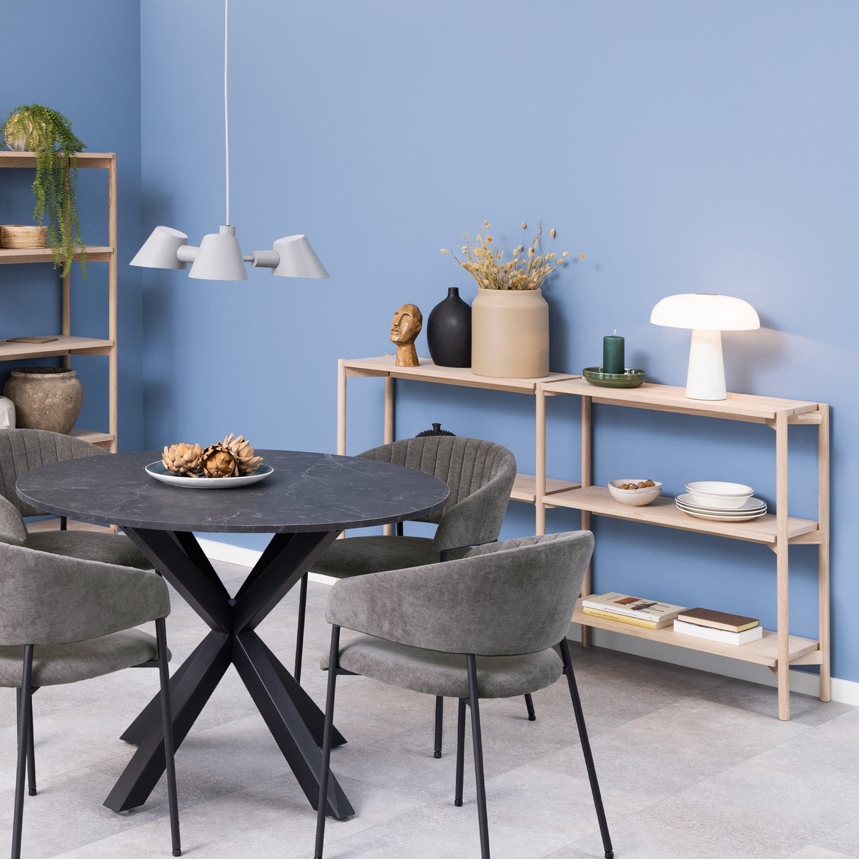 Braidwood bookcase with 4 shelves in White