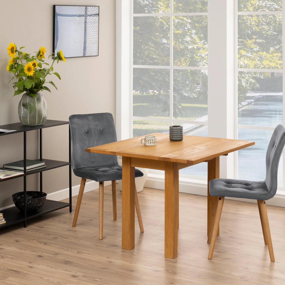 Kenley Extending Dining Table in Oak