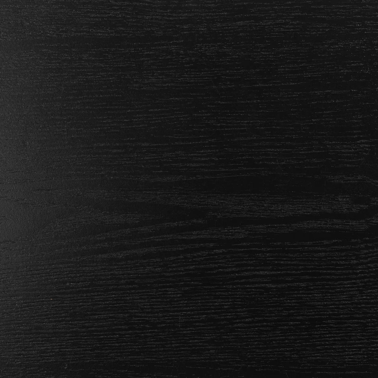 Seaford Wide Bookcase in Black with Oak Shelves