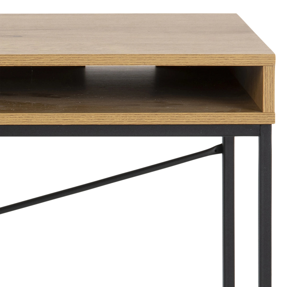 Seaford Desk with 1 Drawer in Oak