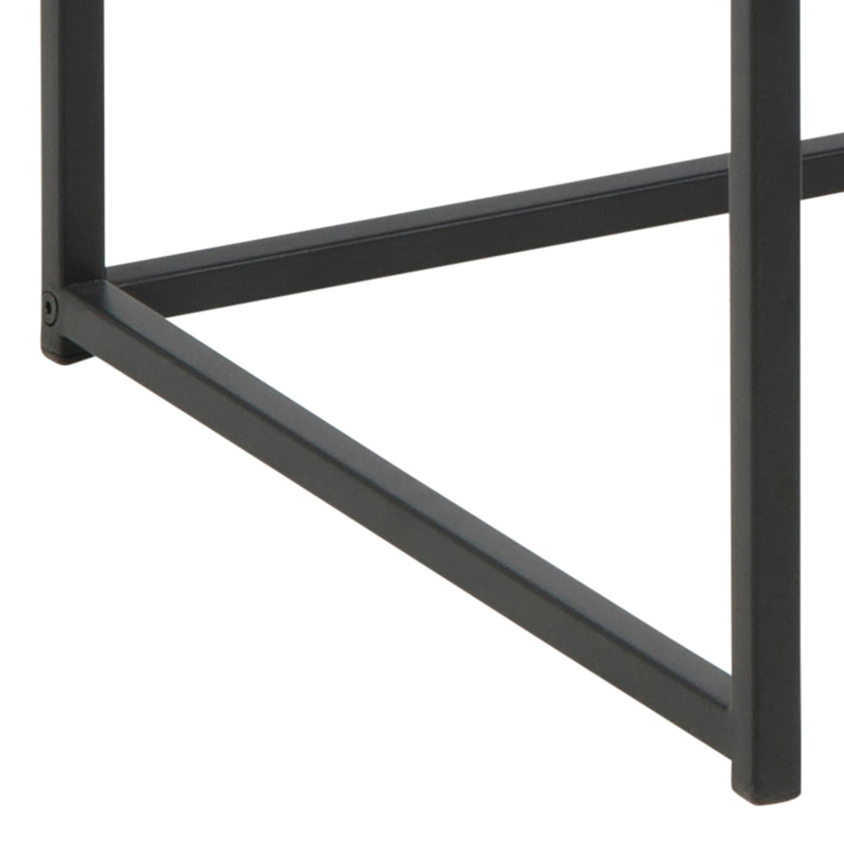 Seaford Desk in Black & Oak