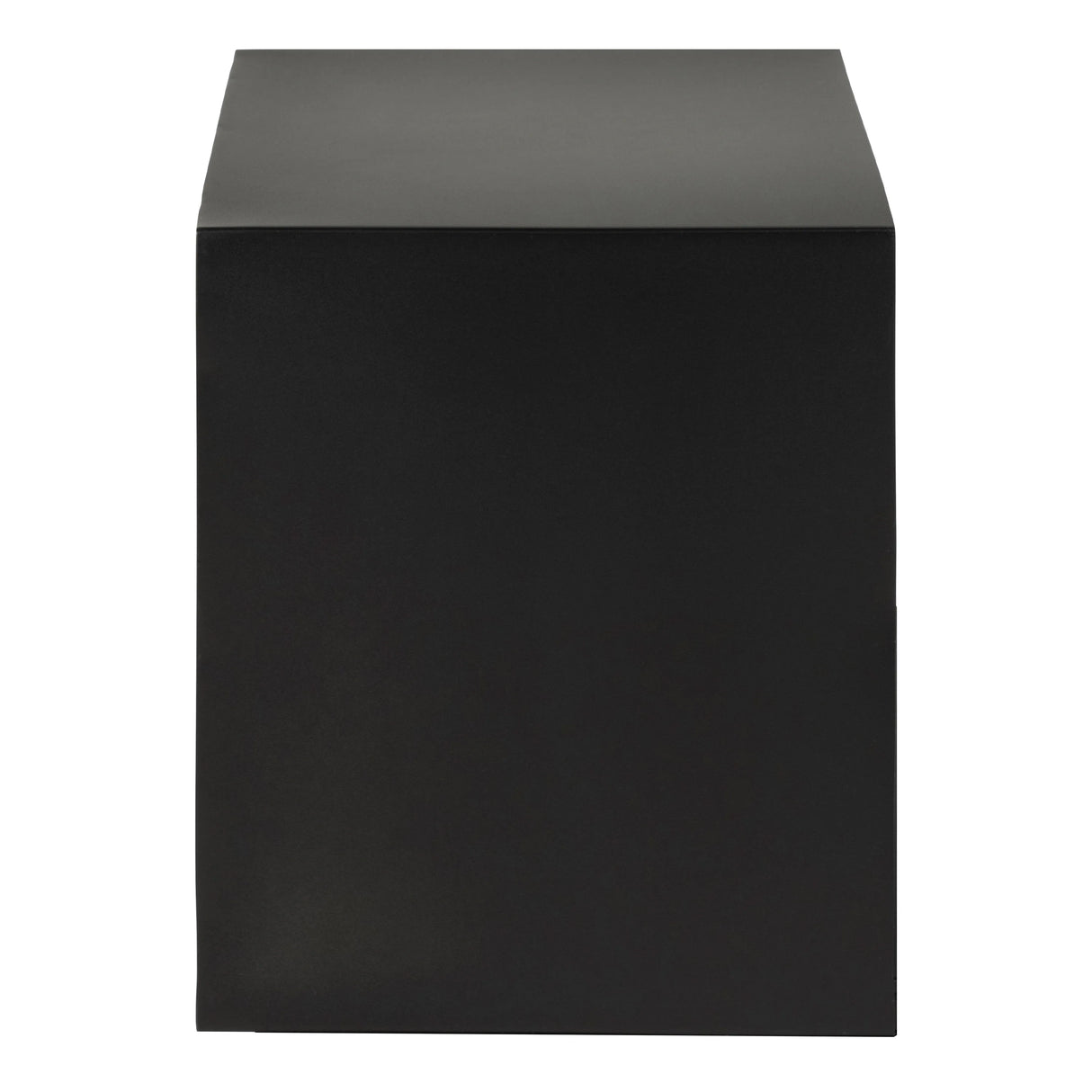 Joliet 1 Drawer Wall Mounted Bedside Table in Black