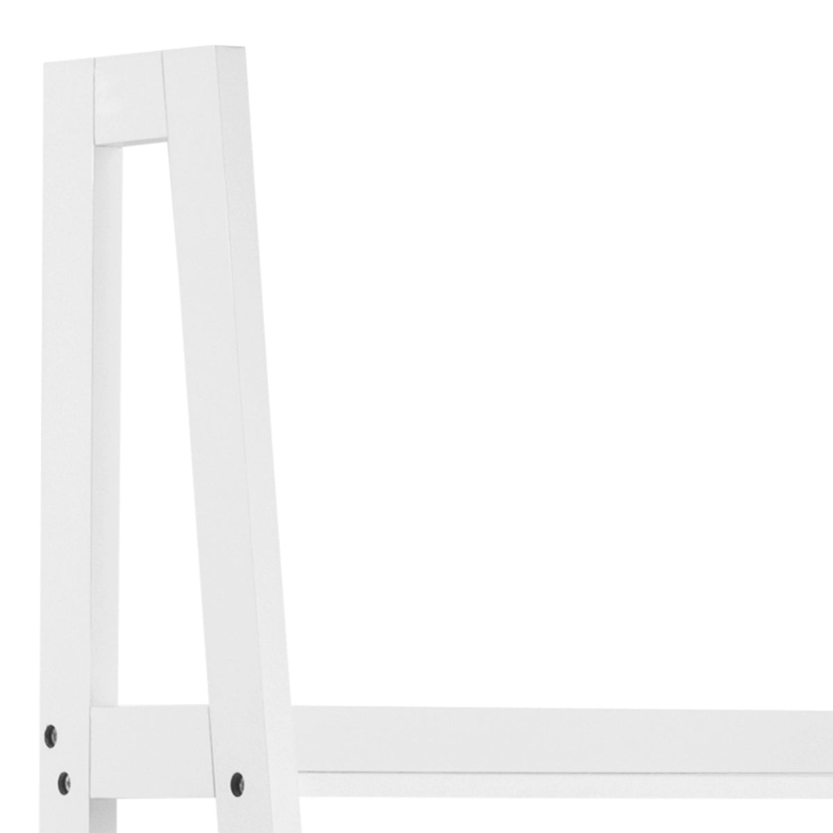 Wally Bookcase with 5 shelves in White