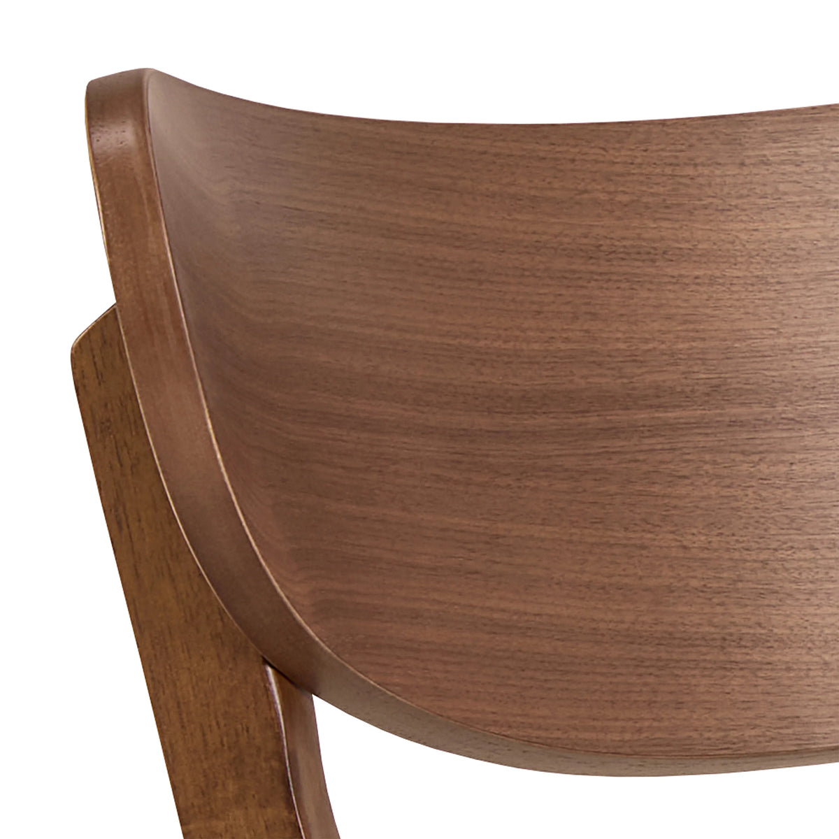 Roxby Round Dining Table in Walnut 120x76cm includes 4 Roxby Dining Chairs in Walnut
