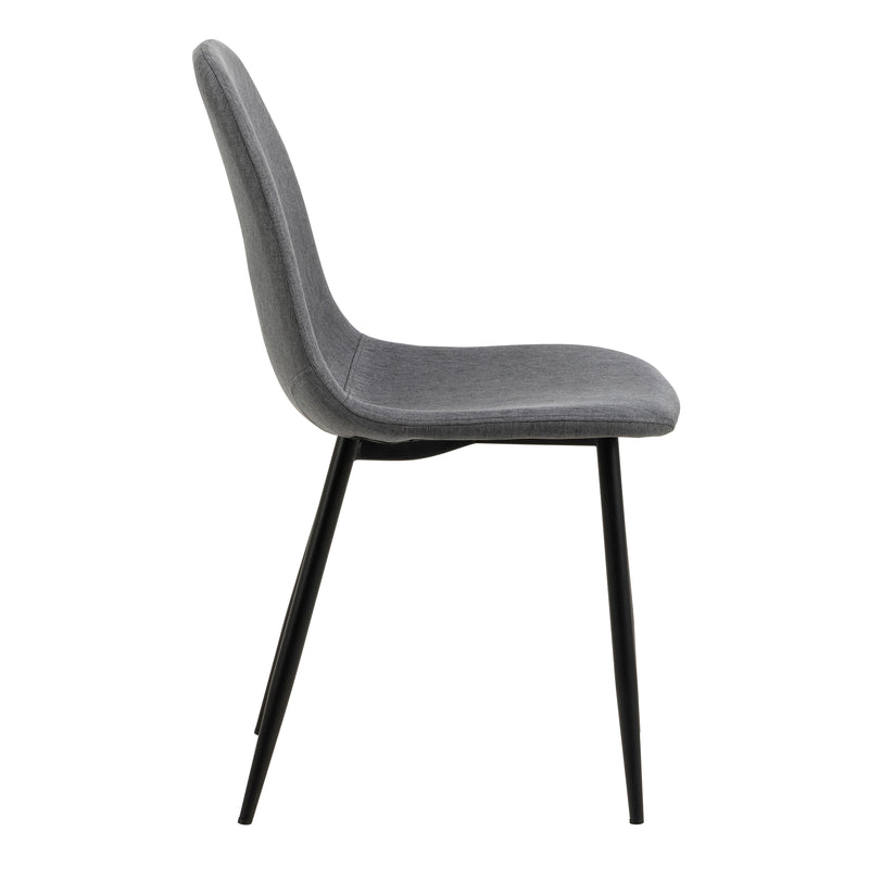 Celia Dining Chair in Light Grey Set of 4