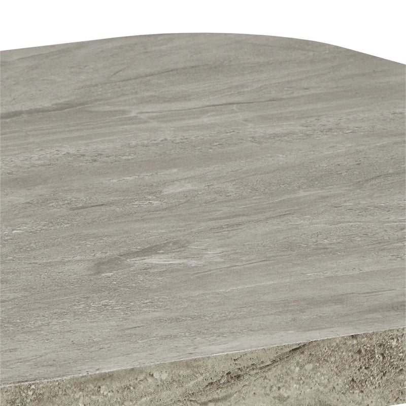 Solano Square Coffee Table in Grey 60 x 60 cm