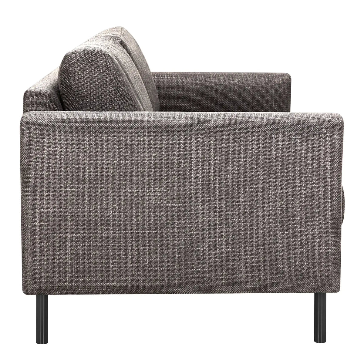 Omaha 3 Seater Sofa in Basel Light Grey Fabric