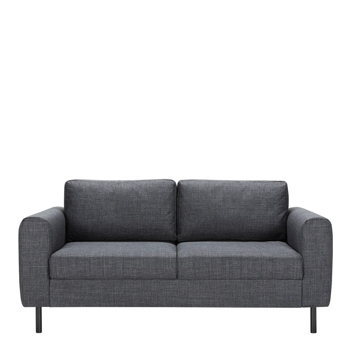 Omaha 2 + 3 Seater Sofa set in Basel Dark Grey Fabric
