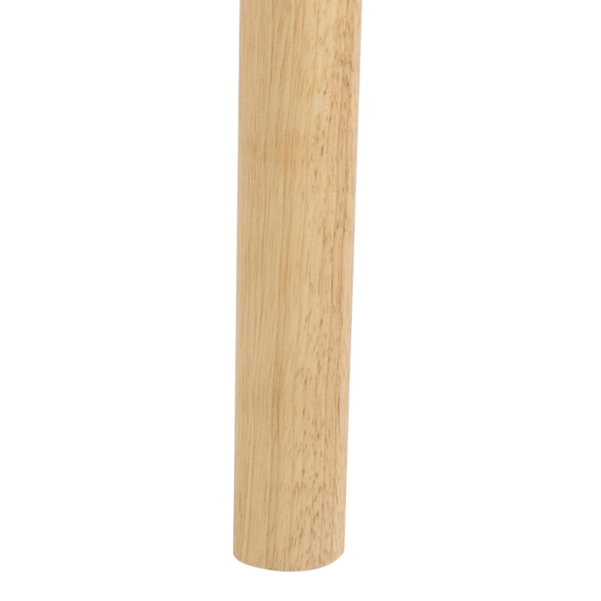 Belina Oval Dining Table in White and Oak