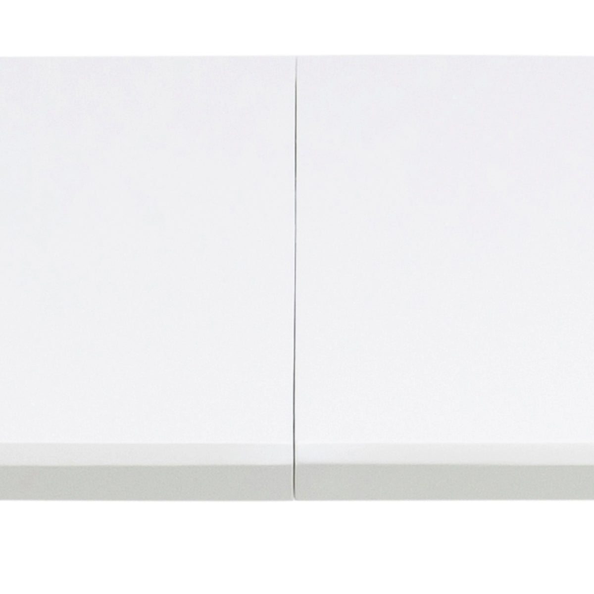 Belina Oval Dining Table in White and Oak