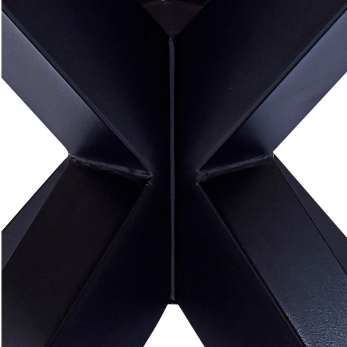 Heaven Round White Polished Marble Dining Table includes 4 I_Oregon Dining Chairs In Black