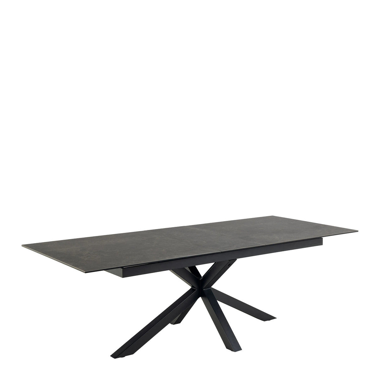 Heaven Extendable Dining Table with Ceramic Black Top 200240cm