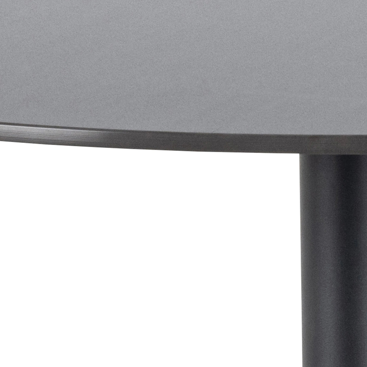 Malta Ceramic Round Bar Table in Black