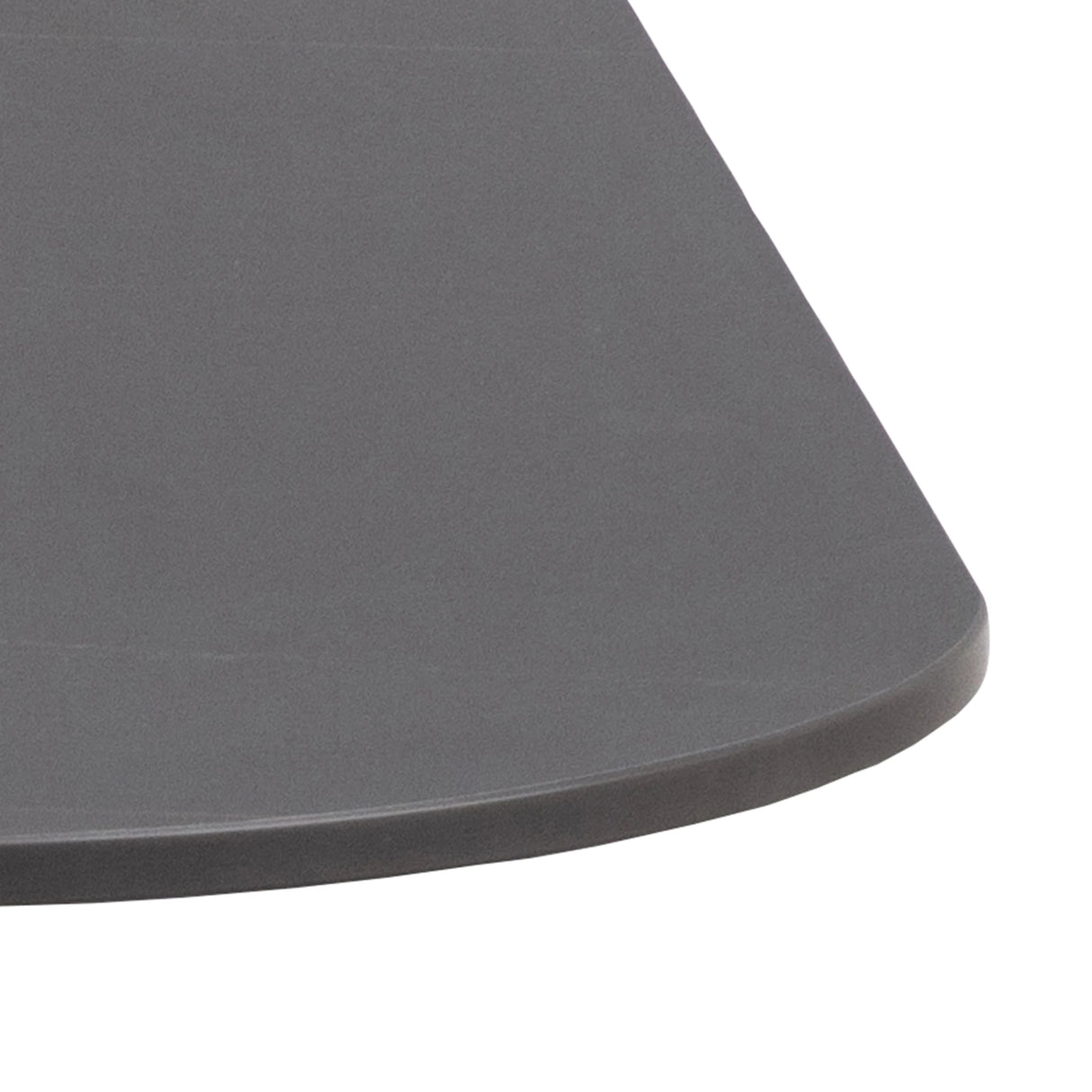 Malta Ceramic Square Dining Table in Black 90x75cm