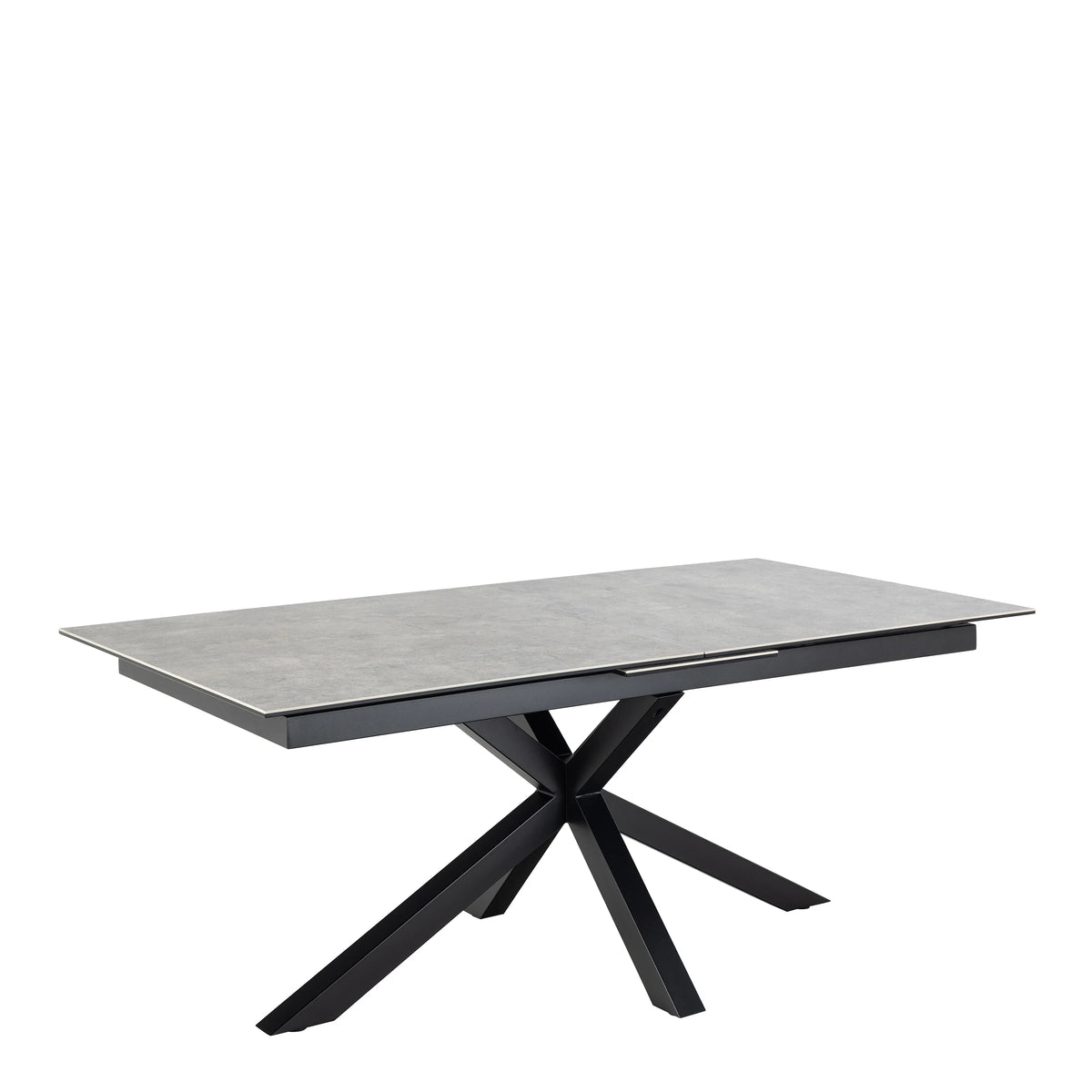 Heaven Extendable Dining Table with Ceramic Grey Top 200240cm
