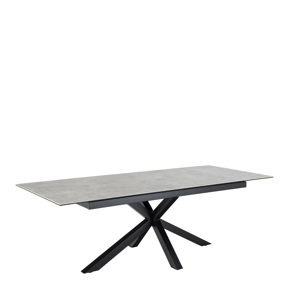 Heaven Extendable Dining Table with Ceramic Grey Top 200240cm