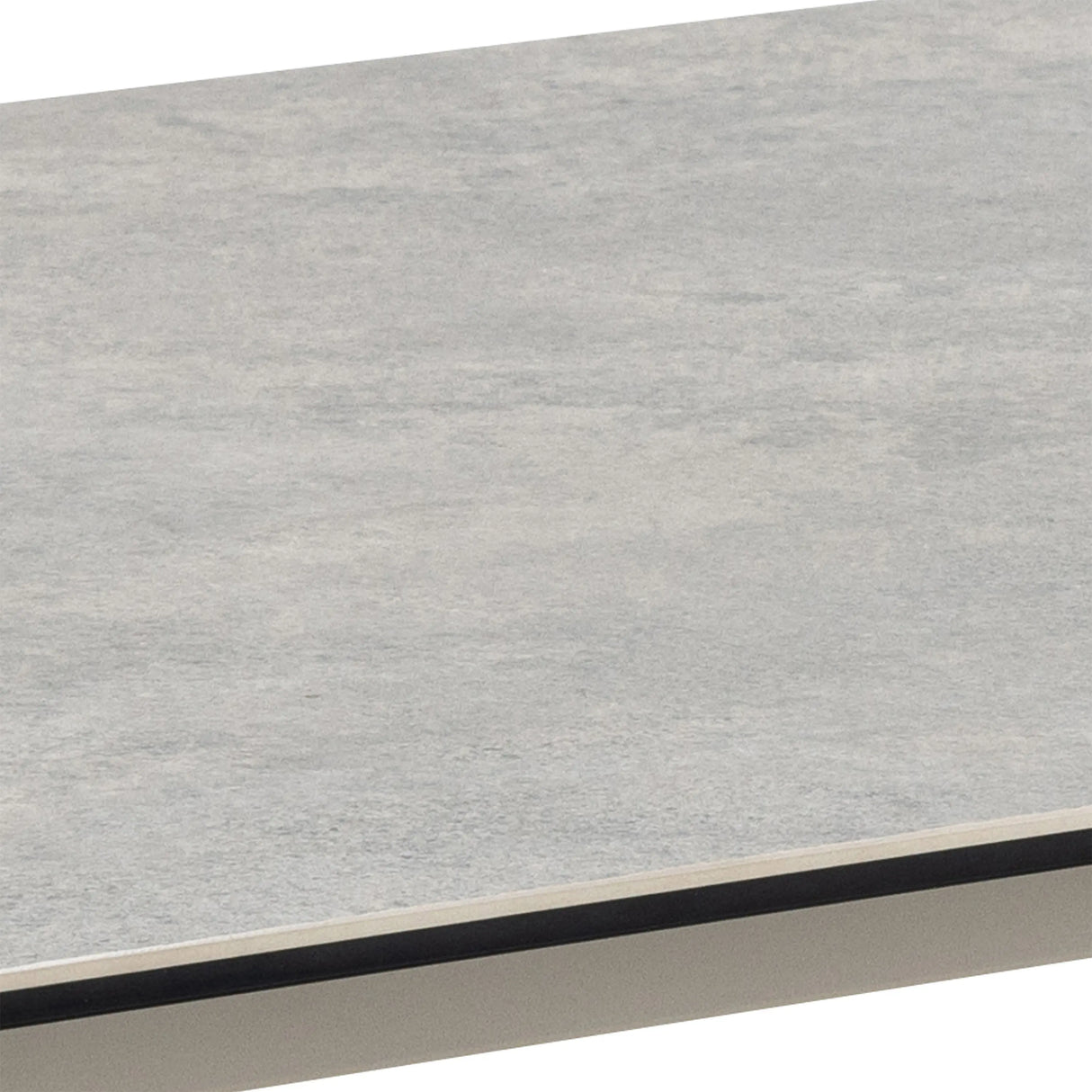Palermo Ceramic Dining Table in Grey 160x75cm includes 4 Ella Swivel Beige Dining Chair