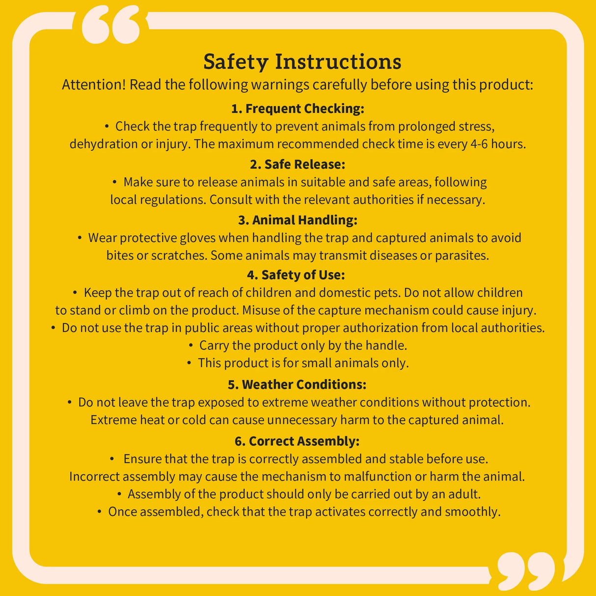 Outsunny Metal Rat Trap with Single Door, for Small Animals, Dark Green