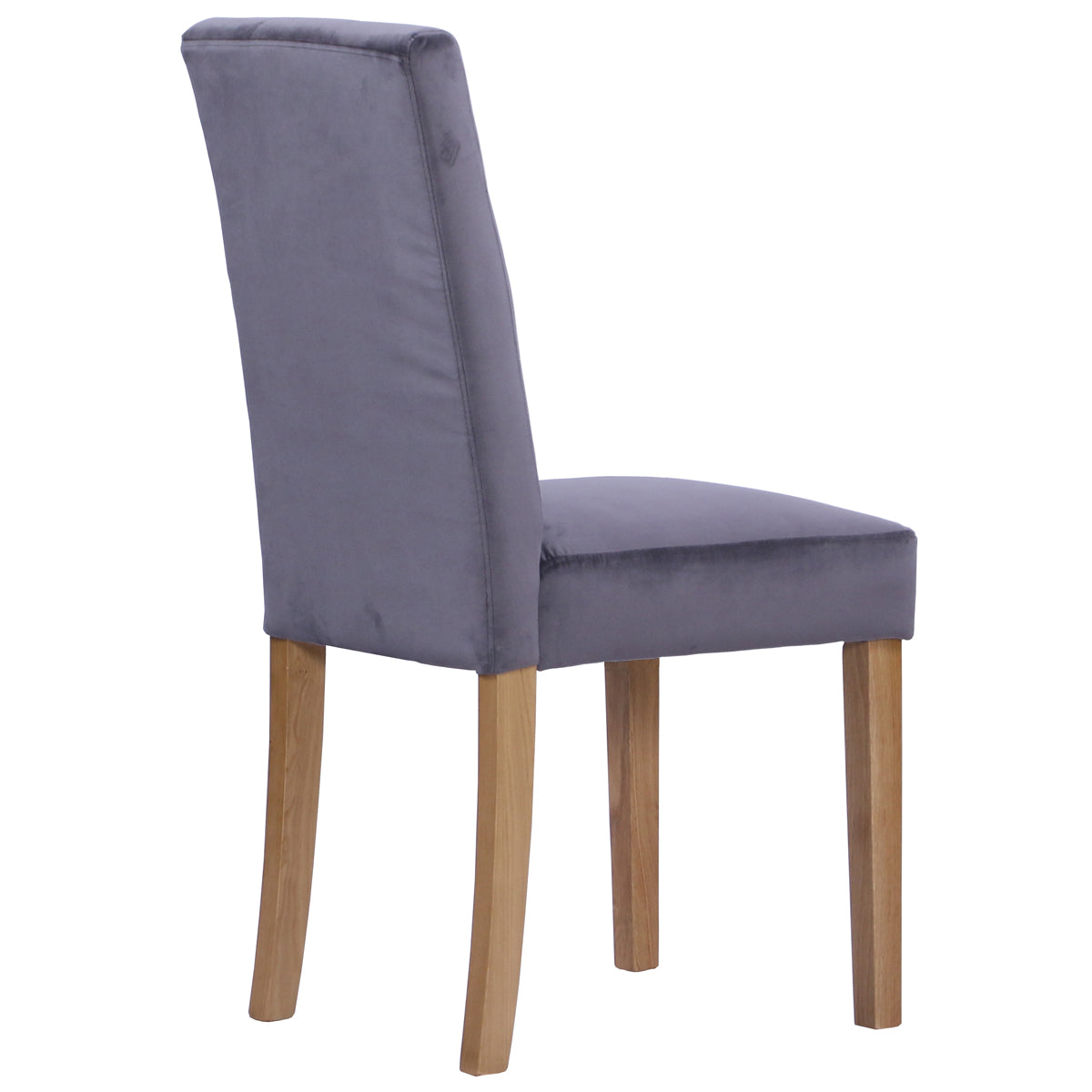Ashbury Velvet Dining Chair in Graphite
