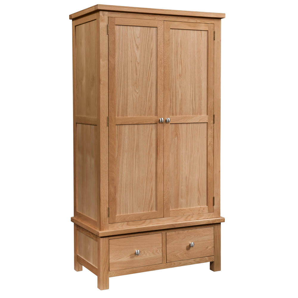 Double Wardrobe With 2 Drawers