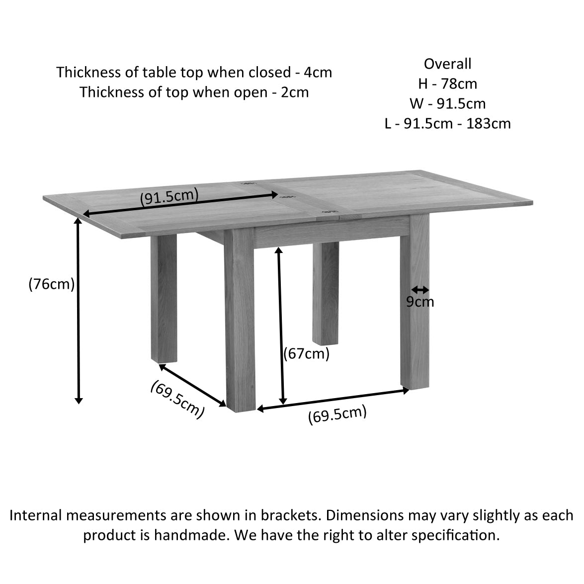 Flip-Top Table