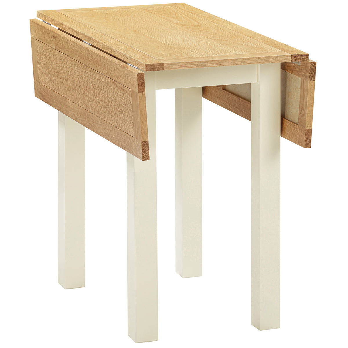 Square Drop-Leaf Table (DPT144 - IVORY)