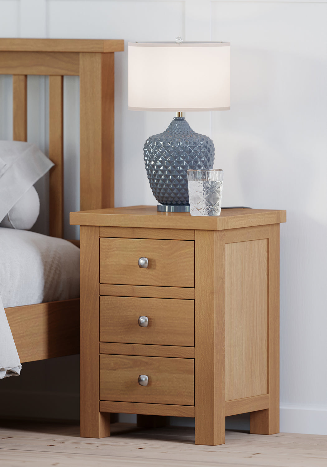 3 Drawer Bedside