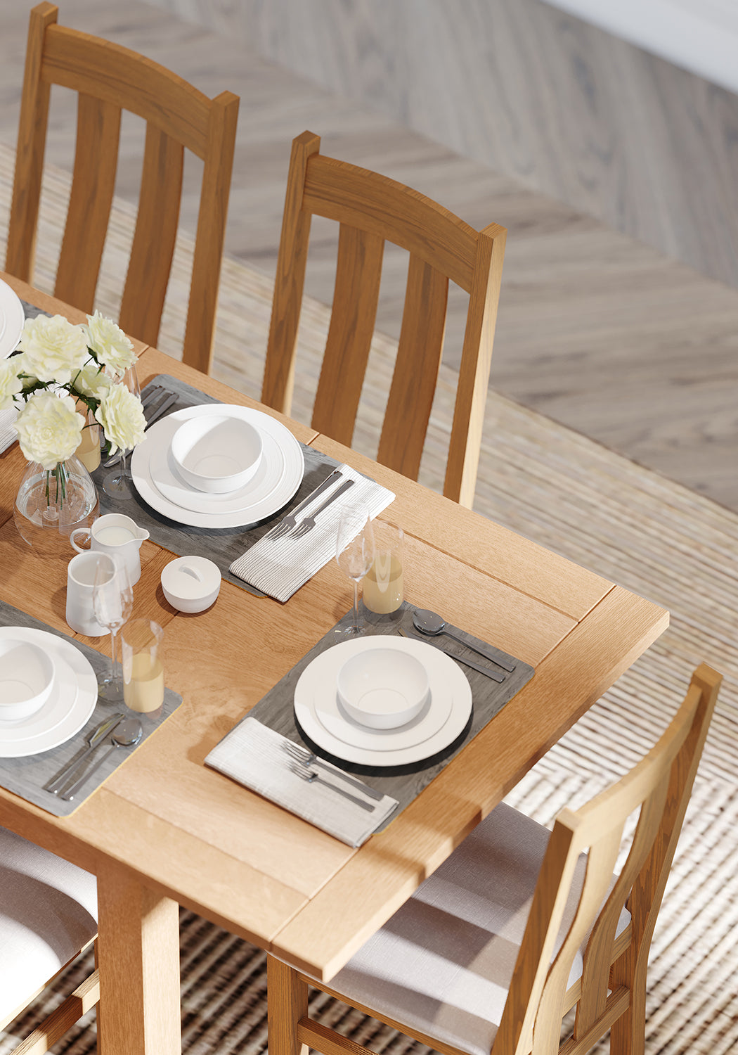 Medium Extending Dining Table