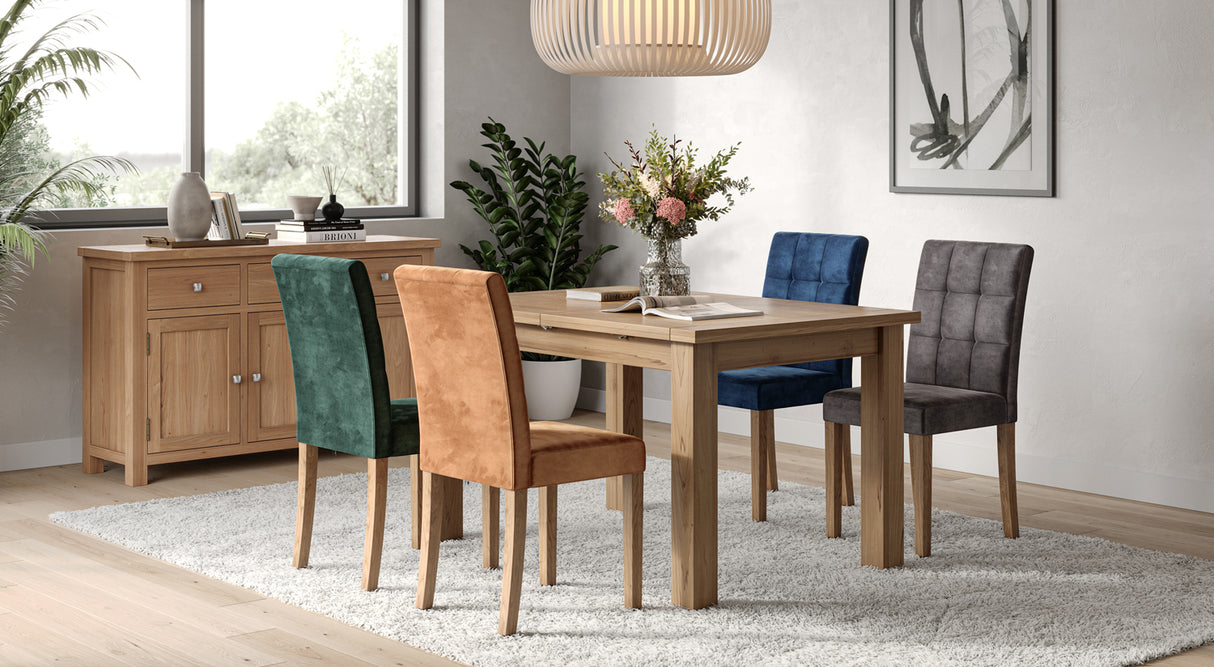 Ashbury Velvet Dining Chair in Forest