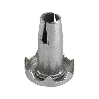 Chrome Finish Brass Grip Neck Castor 1 1/4 inch (32mm) with fixing Socket