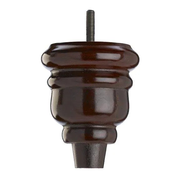 Mahogany Finish Wooden Sofa Leg D-E0114M