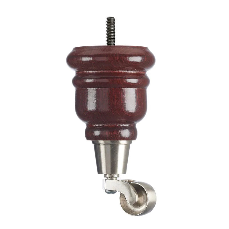 Mahogany Finish Wooden Sofa Leg D-E0114M