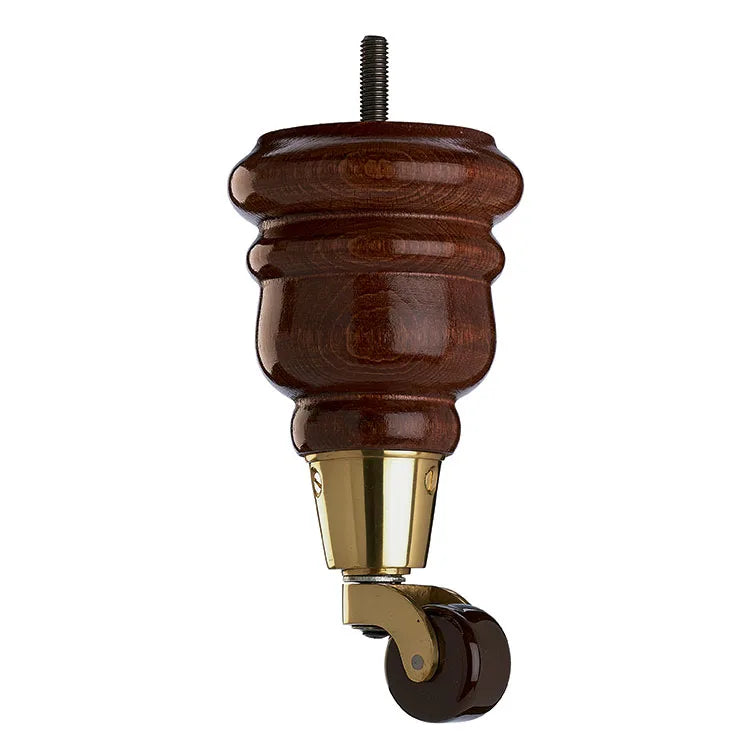 Mahogany Finish Wooden Sofa Leg D-E0114M
