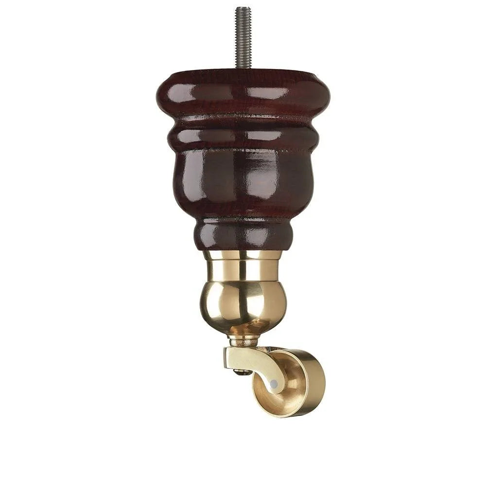 Mahogany Finish Wooden Sofa Leg D-E0114M