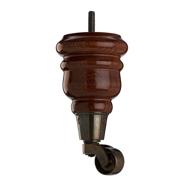 Mahogany Finish Wooden Sofa Leg D-E0114M