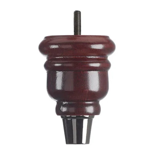 Mahogany Finish Wooden Sofa Leg D-E0114M