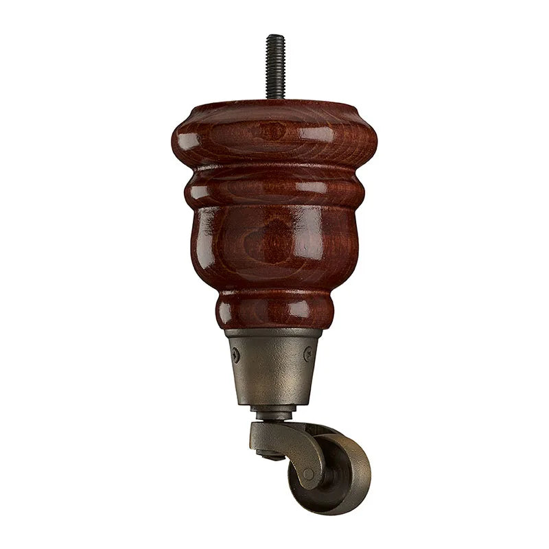 Mahogany Finish Wooden Sofa Leg D-E0114M