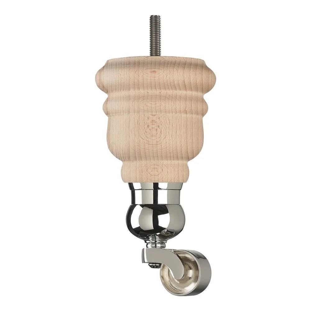 Raw Finish Turned Wooden Sofa Leg D-E0114R