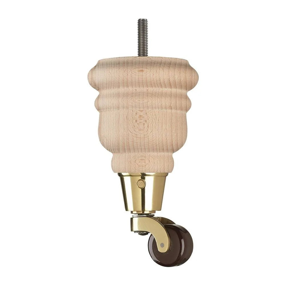 Raw Finish Turned Wooden Sofa Leg D-E0114R