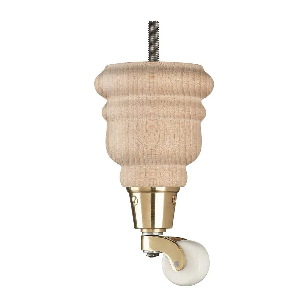 Raw Finish Turned Wooden Sofa Leg D-E0114R
