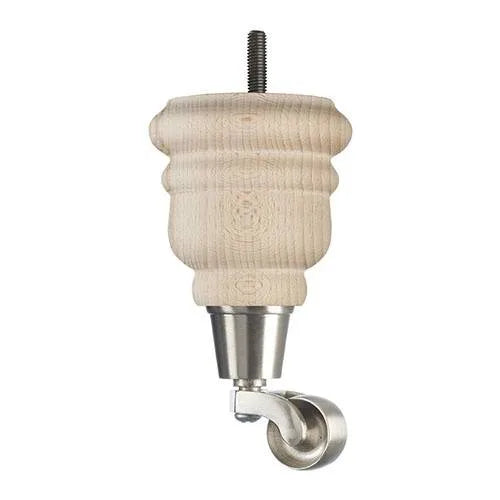 Raw Finish Turned Wooden Sofa Leg D-E0114R