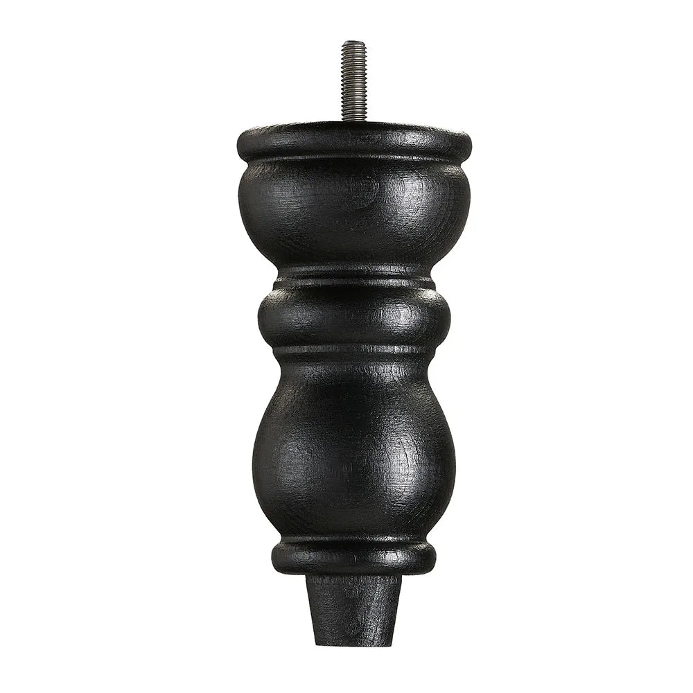 Black Carbon Hand Painted Sofa Leg D-E0204B
