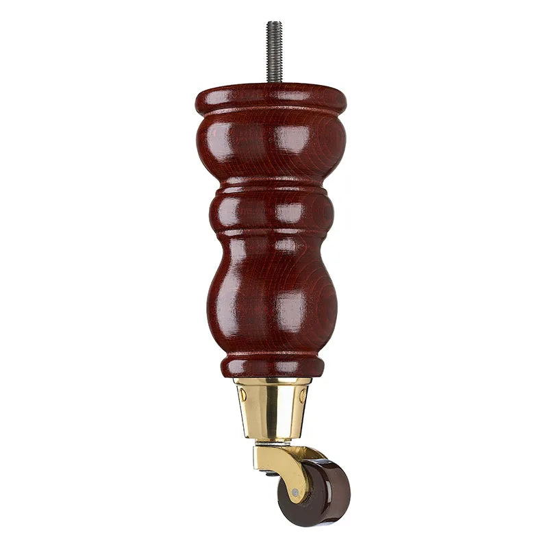 Mahogany Finish Wooden Sofa Leg D-E0204M