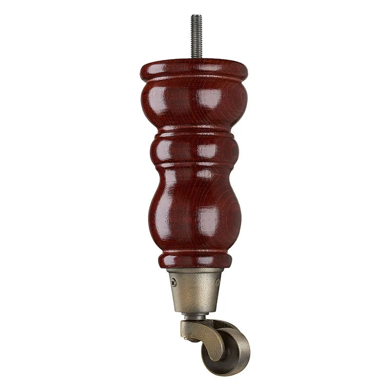 Mahogany Finish Wooden Sofa Leg D-E0204M