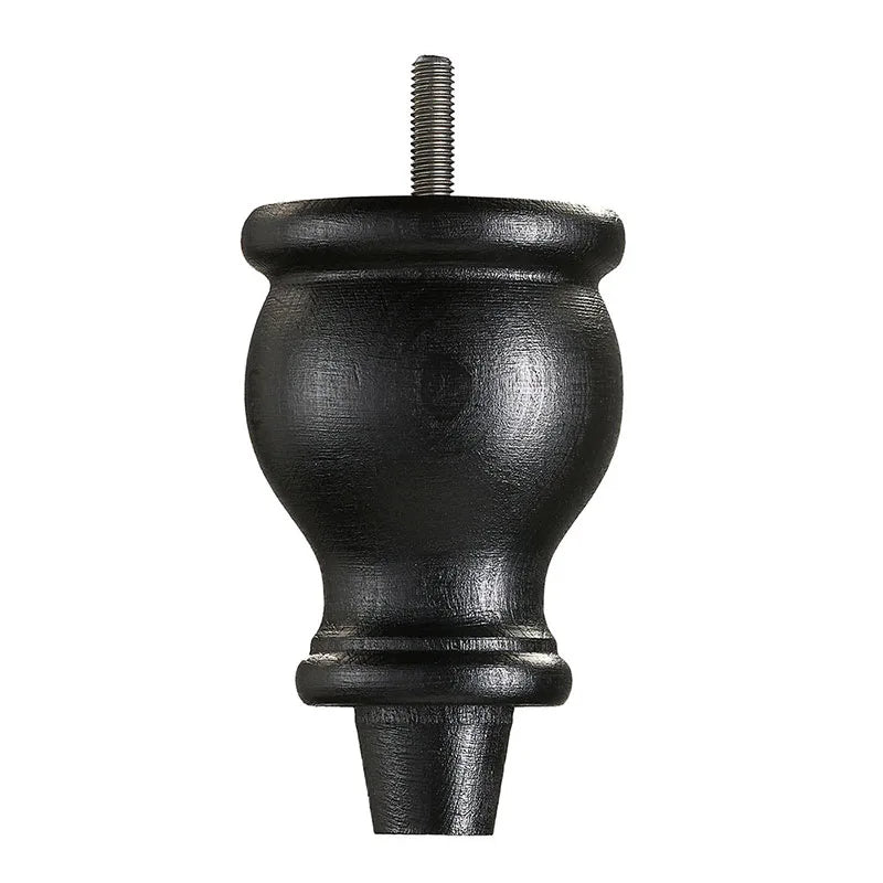 Black Carbon Hand Painted Sofa Leg D-E0207B