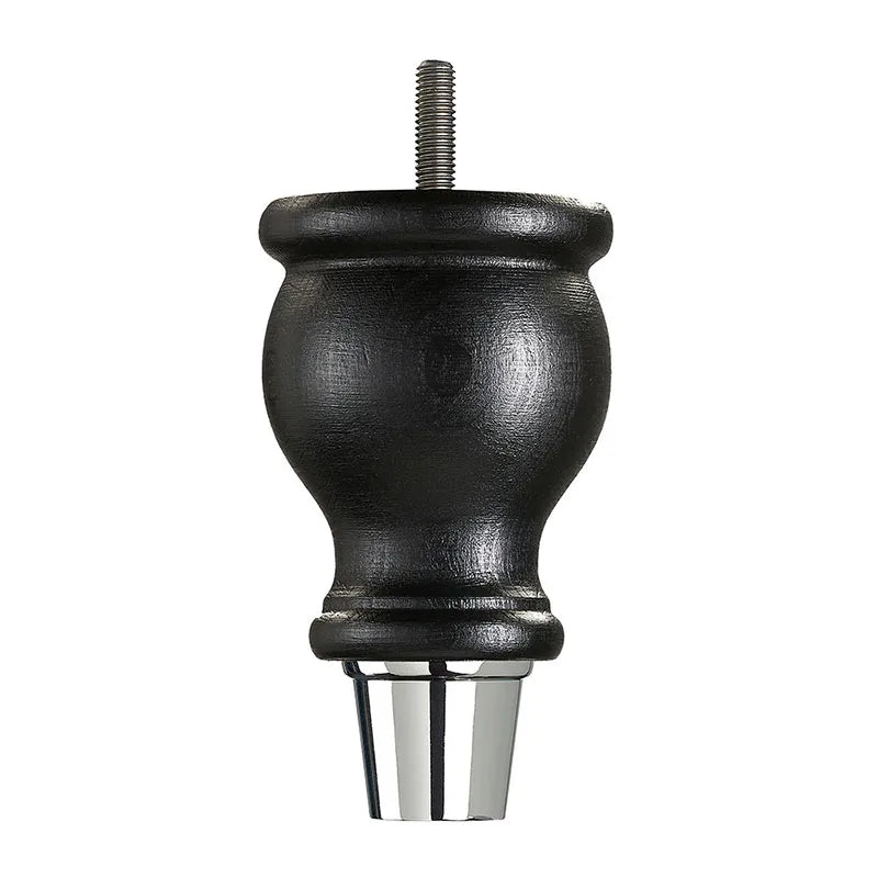 Black Carbon Hand Painted Sofa Leg D-E0207B