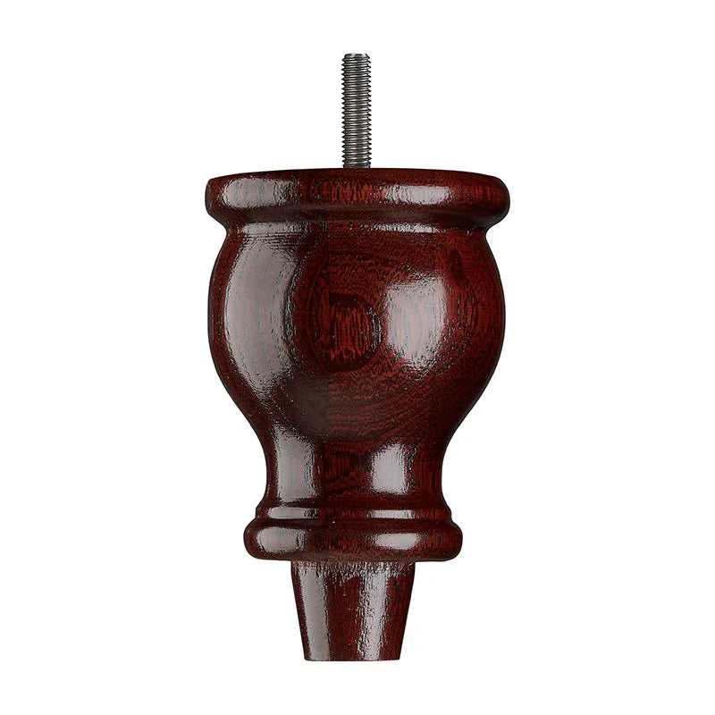 Mahogany Finish Wooden Sofa Leg D-E0207M