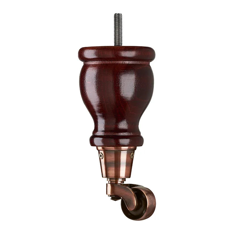 Mahogany Finish Wooden Sofa Leg D-E0207M
