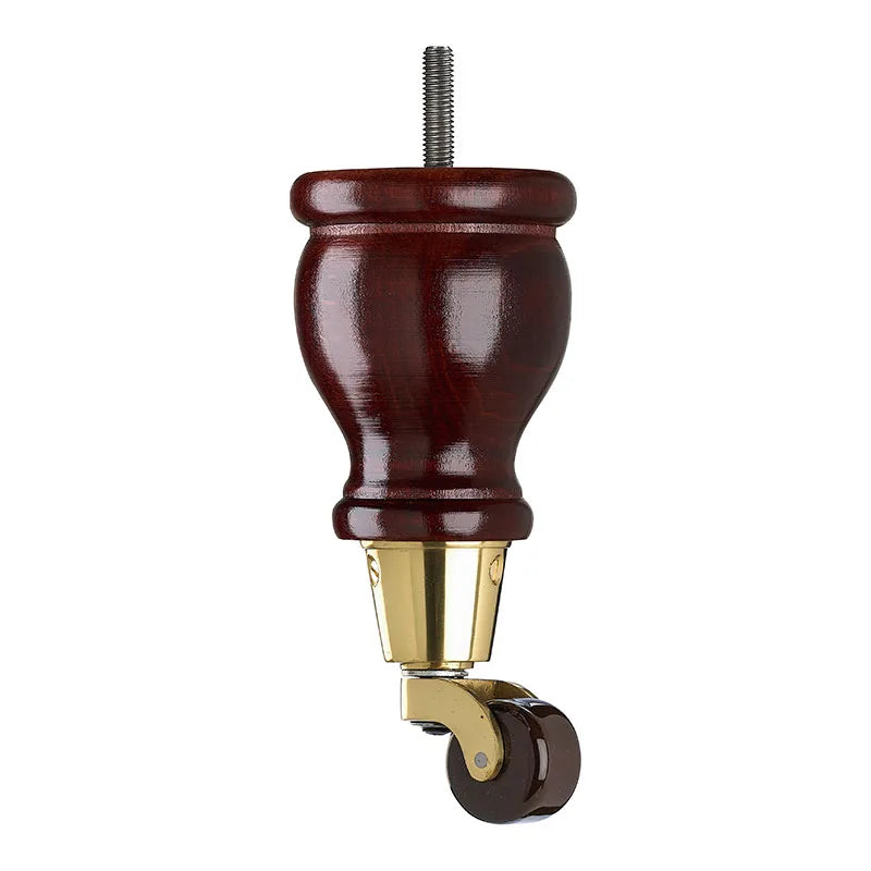 Mahogany Finish Wooden Sofa Leg D-E0207M