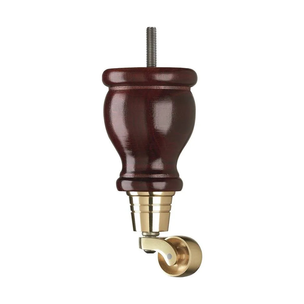 Mahogany Finish Wooden Sofa Leg D-E0207M